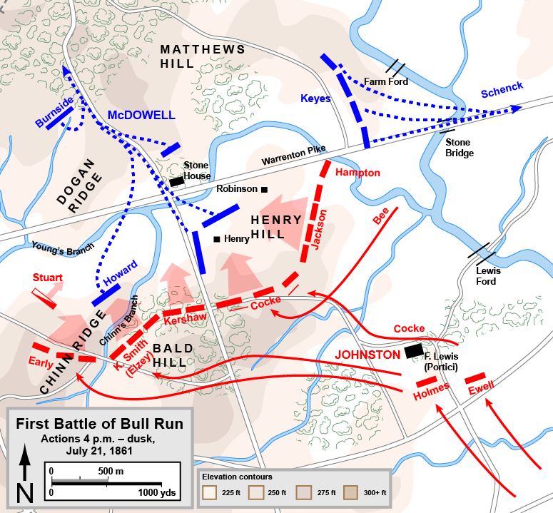 First Battle of Bull Run in the American Civil War